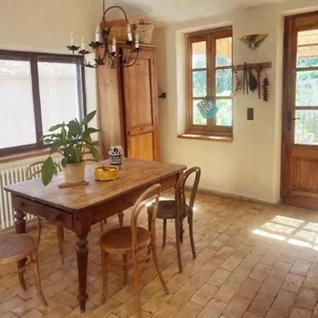 Villa Provencal Townhouse With Terrace In Forcalquier